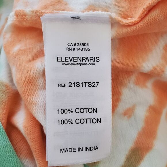 Eleven Paris Call My Stylist Tie-Dye T-Shirt sz XXL - Picture 10 of 11